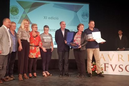 La Pobla de Mafumet acoge la 11ª edición de los premios 'Auriga Fvscvs'