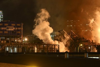 Explosió en una empresa del polígon sud de Tarragona