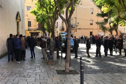 La iglesia de Sant Pere se llena para dar el último adiós a Ignasi Duran