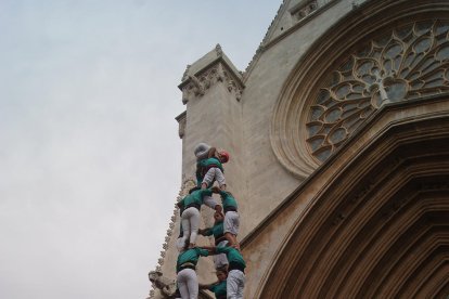 La diada del Pla de la Seu més difícil revalida els castells de nou