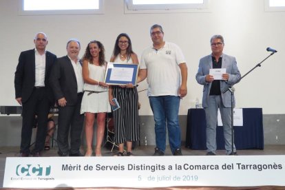Els distingits del Tarragonès reben el seu guardó en un emotiu acte a Salomó