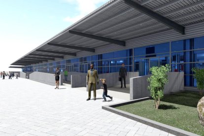 El aeropuerto de Reus pone en marcha las obras para ampliar las zonas de llegada y salida de pasajeros
