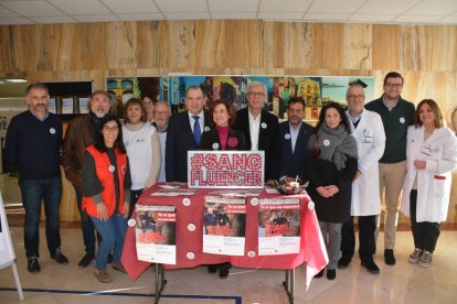 «Em sento bé donant sang, és molt necessari i positiu»