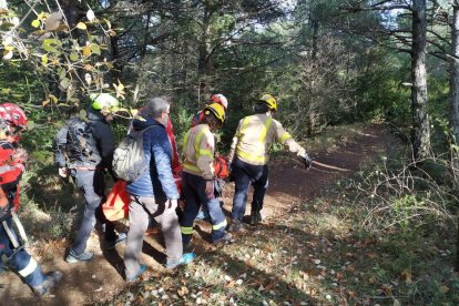 rescat, avencs febró, excursionista, bombers, grae, gem