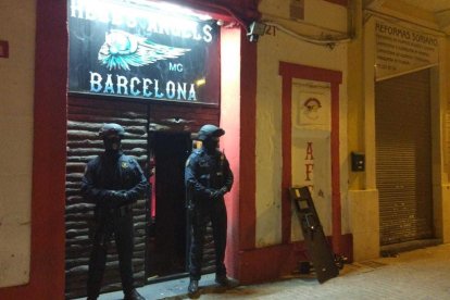 En marcha un dispositivo antidroga y por delitos contra el patrimonio de los 'Hells Angels'