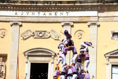 primera ronda, Segadores, Tarragona, festividad castellera, castillos, Santa Tecla