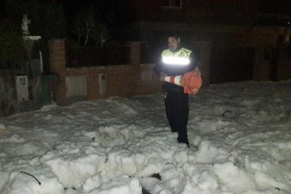 Pluja i calamarsa cauen amb intensitat al Camp de Tarragona
