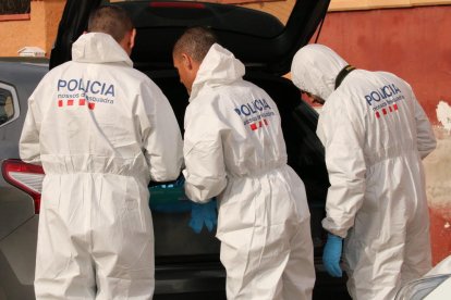 muerte, mossos d'esquadra, polícia científica, crimen