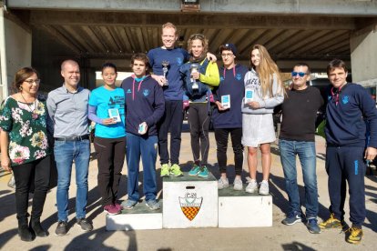 Una setantena de persones participen en la primera Travessia Sant Silvestre
