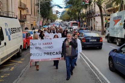 Los médicos de la Xarxa Santa Tecla mantienen la protesta este viernes en Tarragona