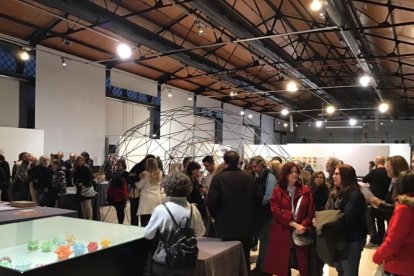 Inaugurada l'exposició 'Experiències Matemàtiques. Prohibit no tocar' al Moll de Costa