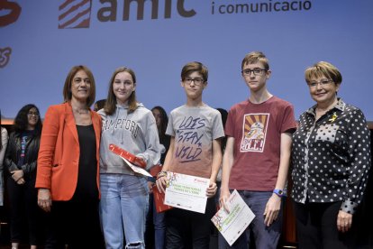 Alumnes de l'IES Vila-seca guanyen el premi territorial de Ficcions 2019