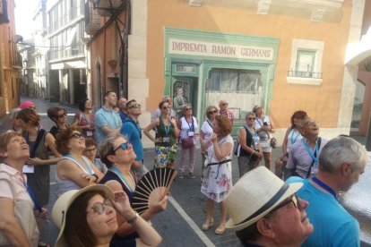 visita guiada pel nucli històric del Vendrell.