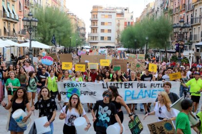 protesta, Fridays for Future, manifestació, Tarragona, emergència climàtica