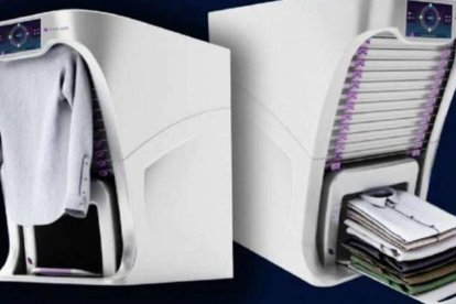 Plancha y dobla la ropa en 4 segundos