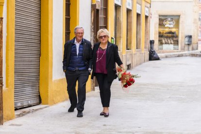 Jordi Pujol i Marta Ferrusola assisteixen a un dinar a la Part Alta de Tarragona