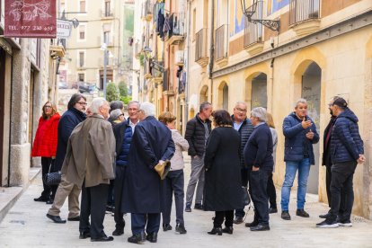 Jordi Pujol i Marta Ferrusola assisteixen a un dinar a la Part Alta de Tarragona