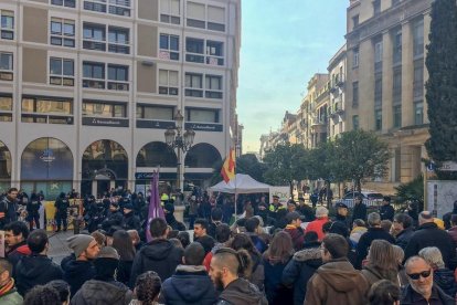 Concentració contra VOX a Reus
