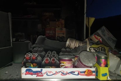 Detenido por incendiar la churrería de Alforja