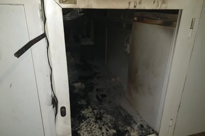 Detenido por incendiar la churrería de Alforja