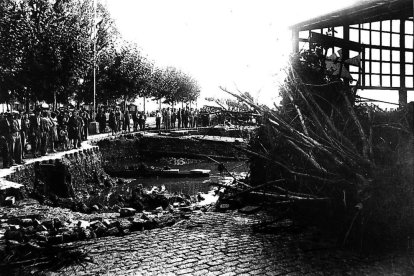 Las riadas históricas en Tarragona, en otoño