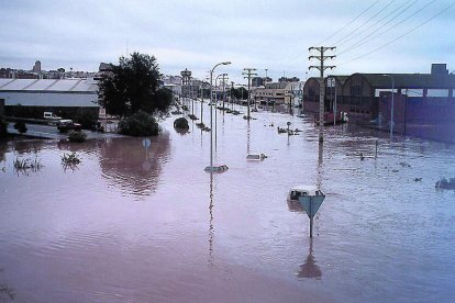Las riadas históricas en Tarragona, en otoño