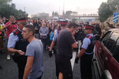 Tensión en la autovía A-7