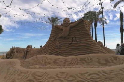 pesebre arena, la Pineda