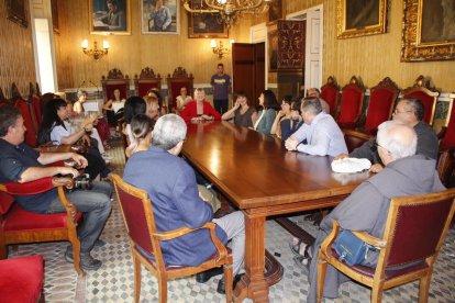 Recepció institucional als guardonats dels Premis Ones Mediterrània