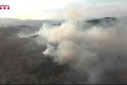 incendi, El Perelló, bombers