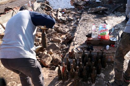 temporal, aiguats, minut de silenci, l'Espluga de Francolí, Conca de Barberà, llevantada