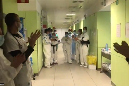 Salut reconeix l'esforç dels sanitaris de l'hospital Joan XXIII