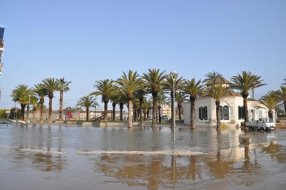 Torredembarra després del temporal.