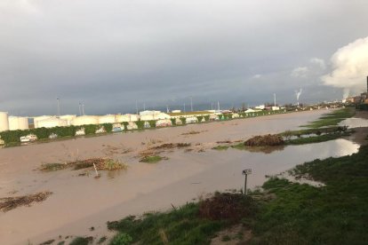 Imagen del cauce del Francolí en Tarragona.
