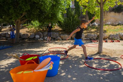 Tallers de circ i gran final de festes a la Canonja