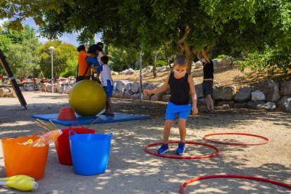 Tallers de circ i gran final de festes a la Canonja