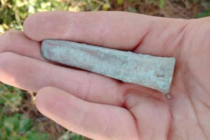 Los arqueólogos estiman que el yacimiento de los Malladarets d'Alfara de Carles es de «grandes dimensiones»