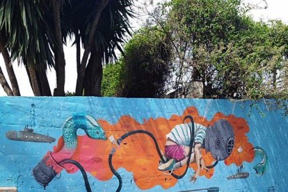 Art mural per dignificar l'espai urbà