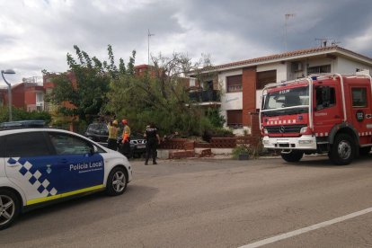 Les pluges de divendres a la nit deixen grans desperfectes arreu de la província