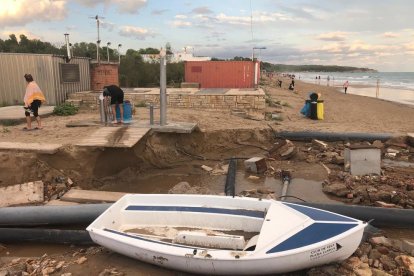 Les pluges de divendres a la nit deixen grans desperfectes arreu de la província