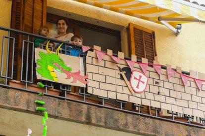 Una Festividad de Sant Jordi histórica y reinventada a causa del confinamiento