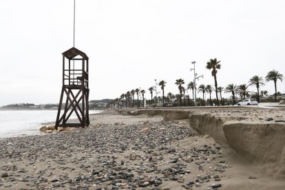 Tarragona es torna a quedar sense platges a causa del fort temporal