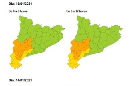 La Generalitat activa la alerta por el frío hasta el jueves en Cataluña