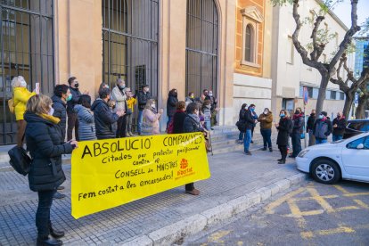 Vuit investigats a Tarragona per protestar contra la reunió del Consell de Ministres a Barcelona el 2018