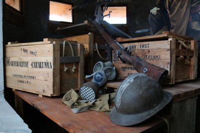 Cunit reconstrueix un búnquer de la Guerra Civil per preservar la història local