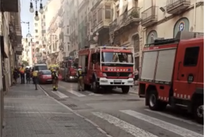 Incendio de una cocina en un piso de la calle Unión de Tarragona