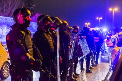 Las dos detenciones en Tarragona en los disturbios se produjeron «por agredir a los Mossos»