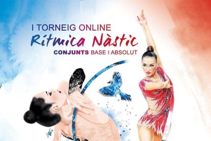 En directo el primer torneo online de gimnasia rítmica del Nàstic