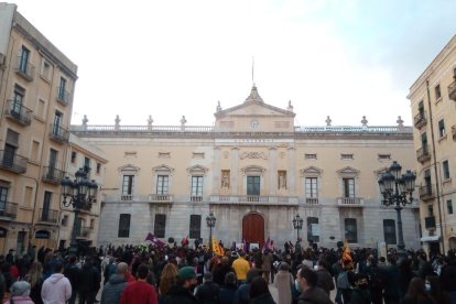 Nueva jornada de manifestaciones en Tarragona para la libertad de Pablo Hasél