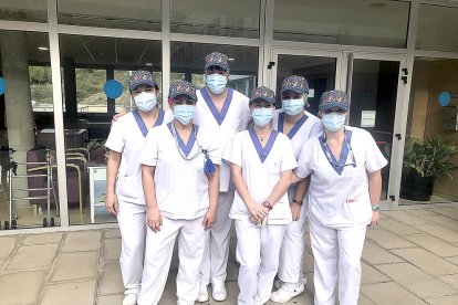 Els professionals de la Xarxa de Santa Tecla es «posen la gorra» per Nadal